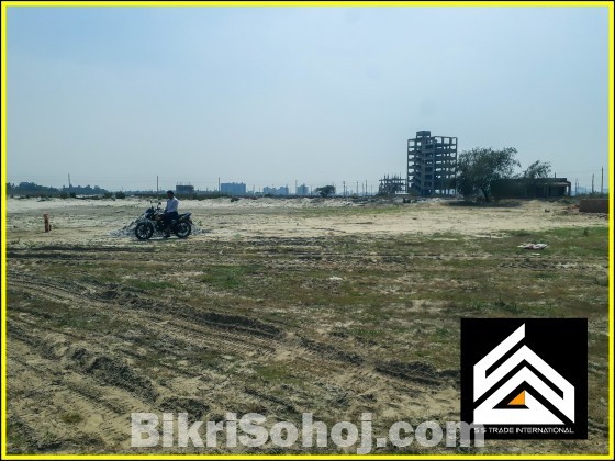 North Facing 10 Katha Plot Sale in N Block, Bashundhara R/A